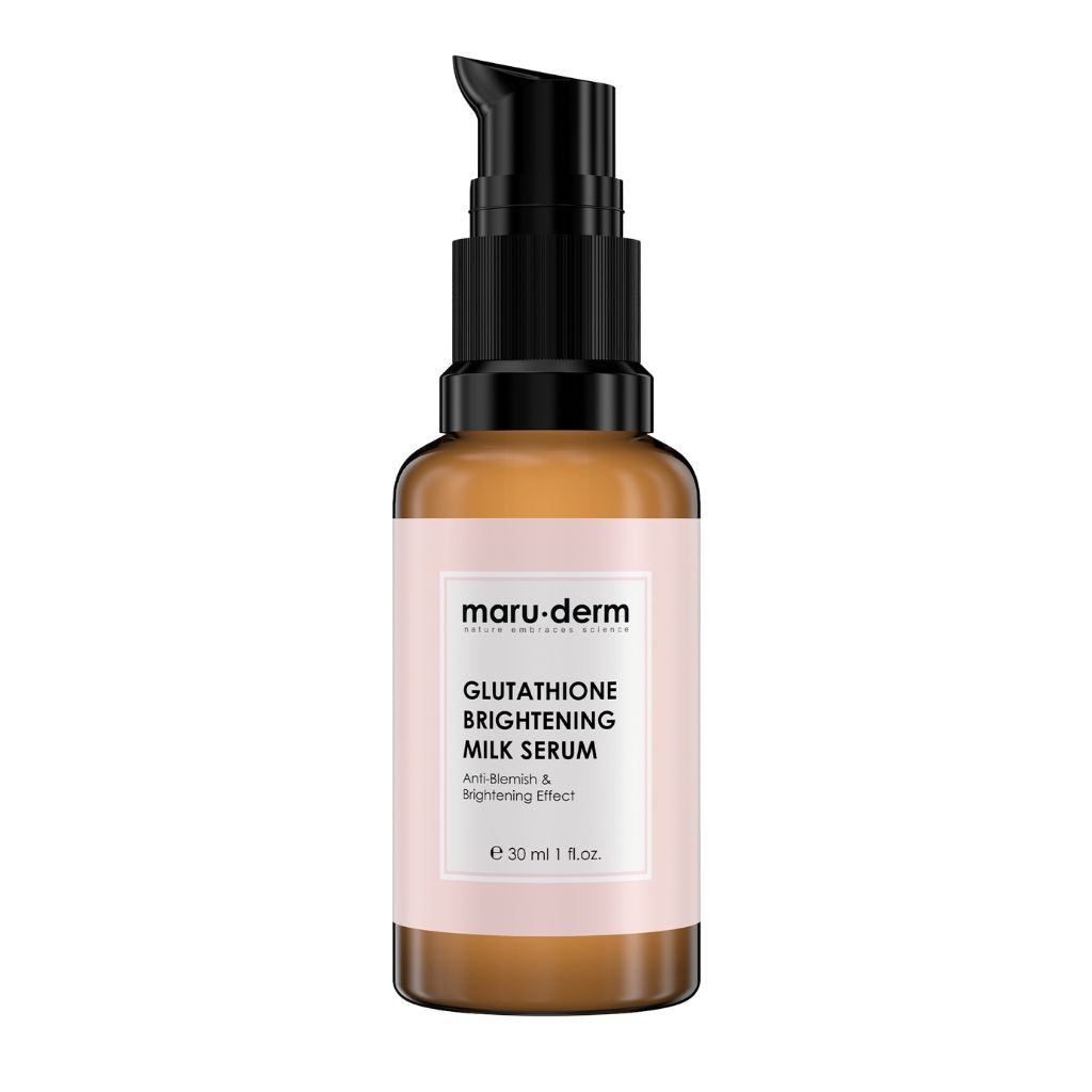 Maruderm, Glutathione Brightening Milk Serum, Brightening serum for radiant skin, 30ml