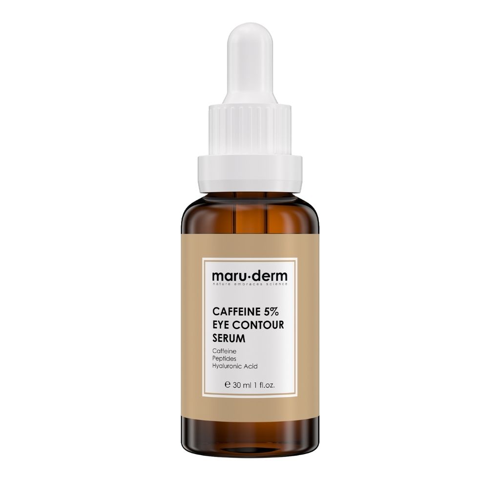 Maruderm, Caffeine 5% Eye Contour Serum, Revitalizing serum to reduce eye puffiness