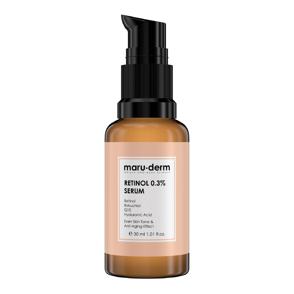 Maruderm, Retinol 0.3% Serum, Anti-aging serum with retinol for skin renewal, 30ml