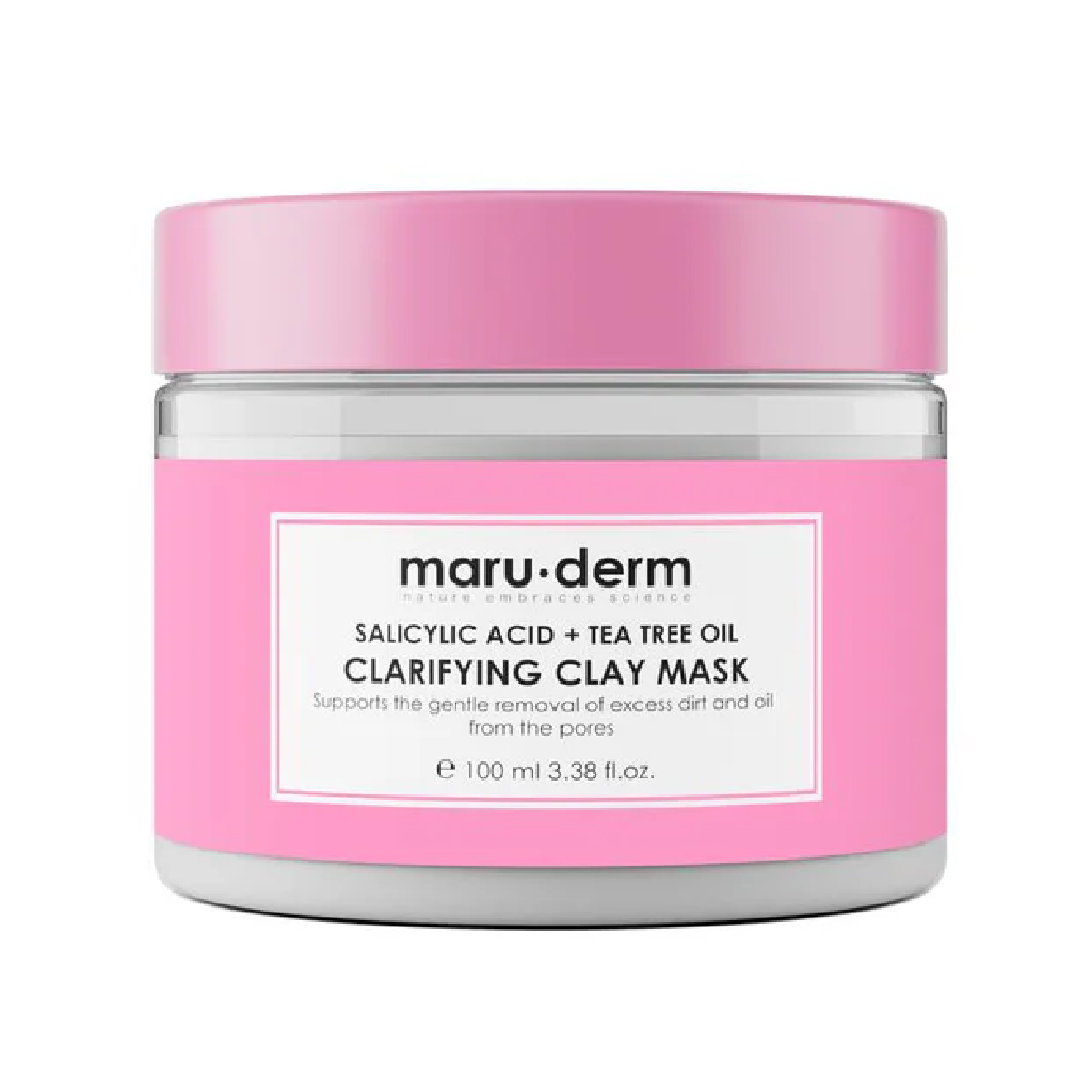 Maruderm, Salicylic Acid + Tea Tree Oil Clarifying Clay Mask, Clarifying clay mask with salicylic acid and tea tree oil, 100ml