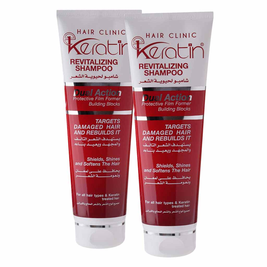 Ekeratin, Hair Clinic Shampoo, Intensive hair repair shampoo for damaged hair, 230ml