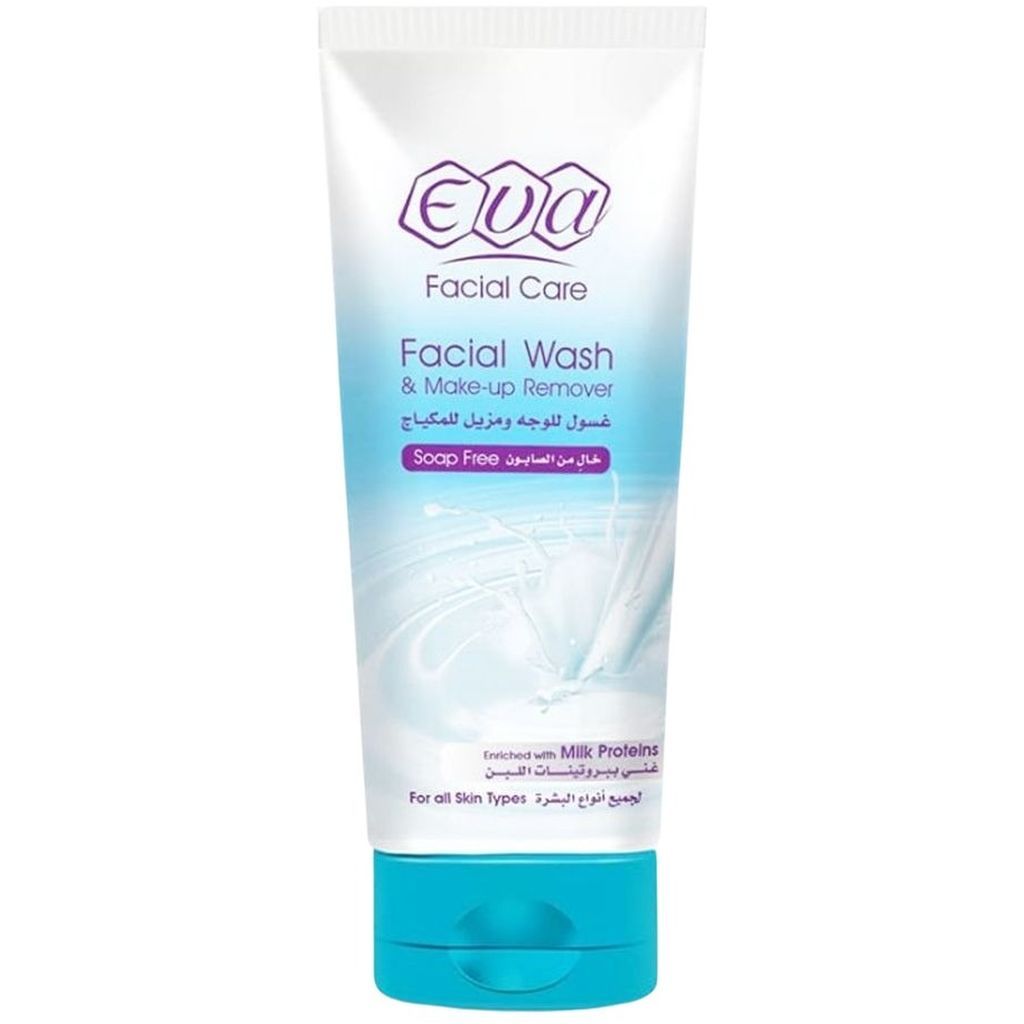Eva, Facial Wash & Make-up Remover, Gentle facial cleanser and makeup remover, 150ml