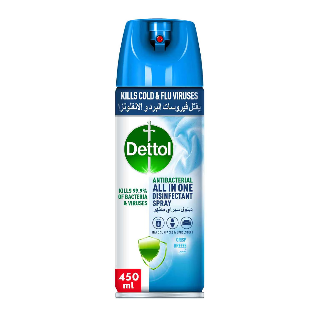 DETTOL SPRAY CRISP 450ML