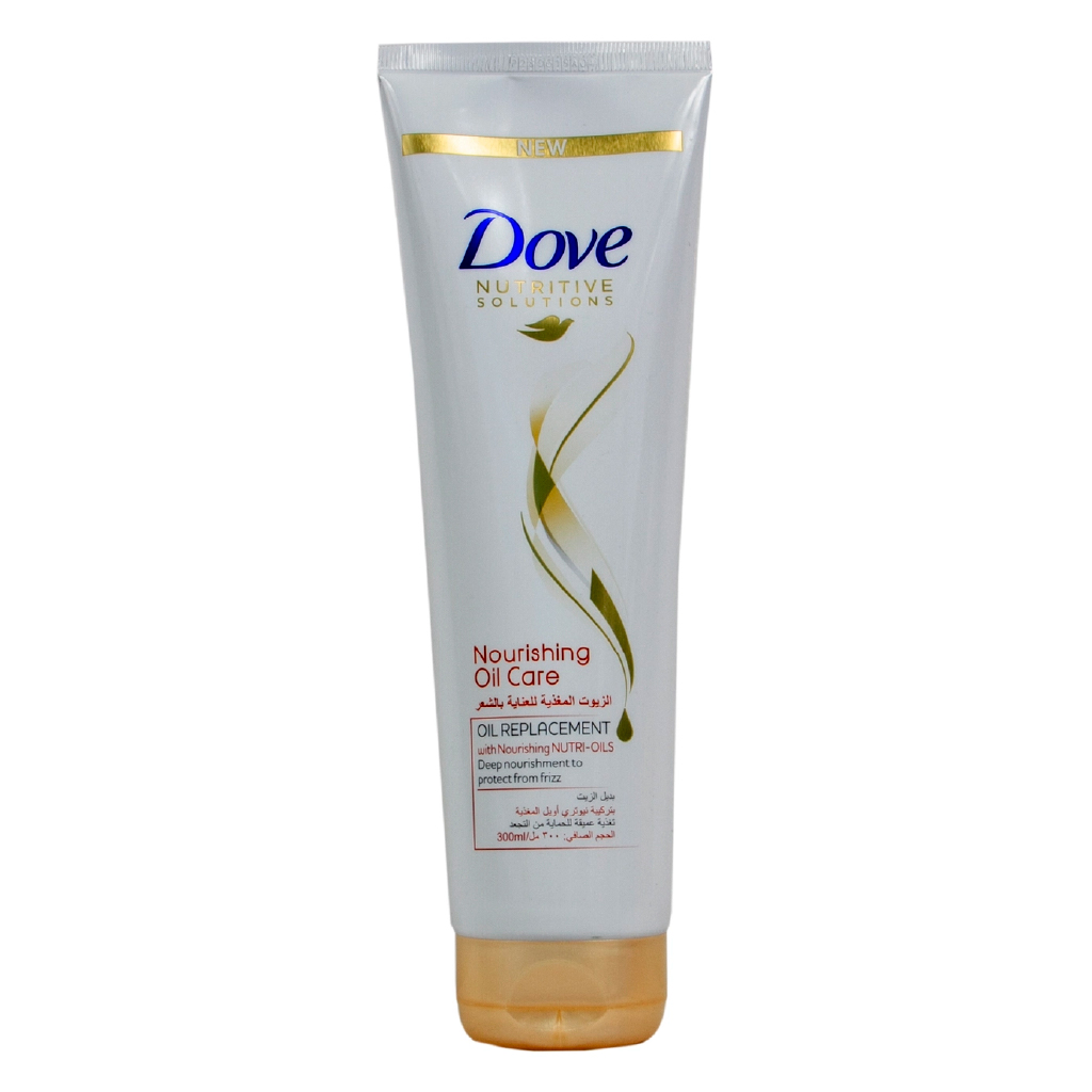 Dove, Nourishing Oil Care Shampoo, Moisturizing shampoo for silky smooth hair, 300ml