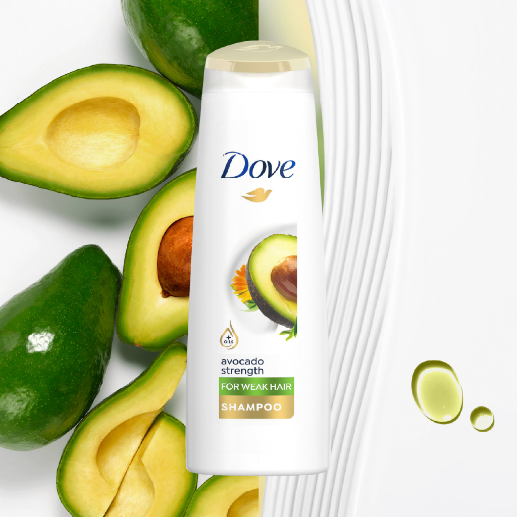 DOVE SH STGTH.AVCDO 400ML