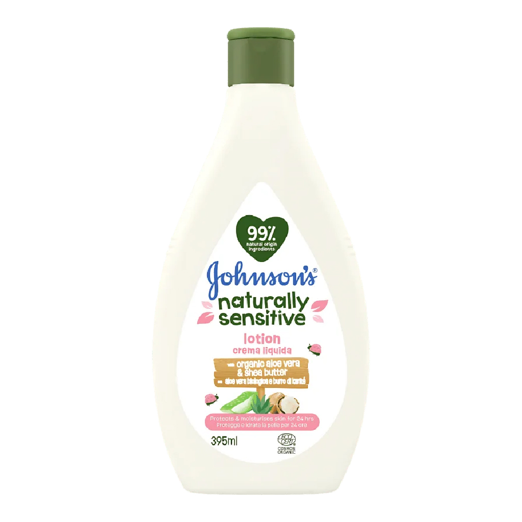 Johnson Lotion Aloe Vera Shea Butter 395ml