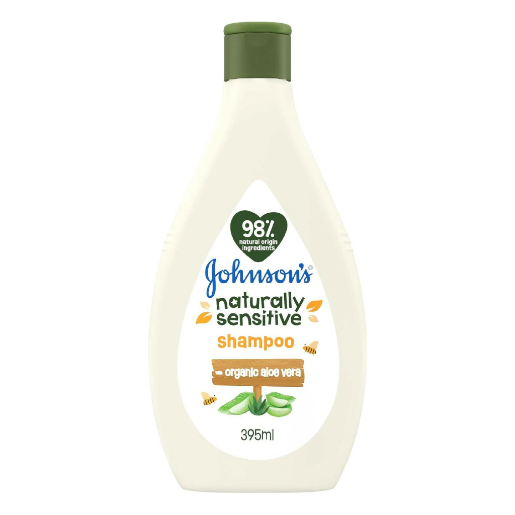 JOHNSON SHAMPOO ORGANIC ALOEVERA 395ML