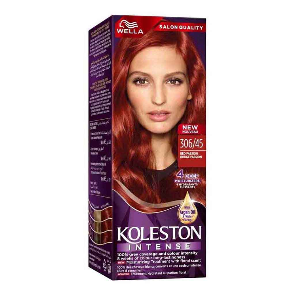 Koleston HC, Grenadine Hair Color, Permanent hair dye in grenadine shade, 30645
