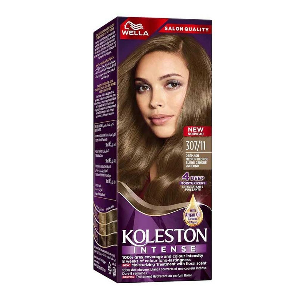 Koleston HC, Dark Brown Hair Color, Permanent hair dye in dark brown shade, 30711