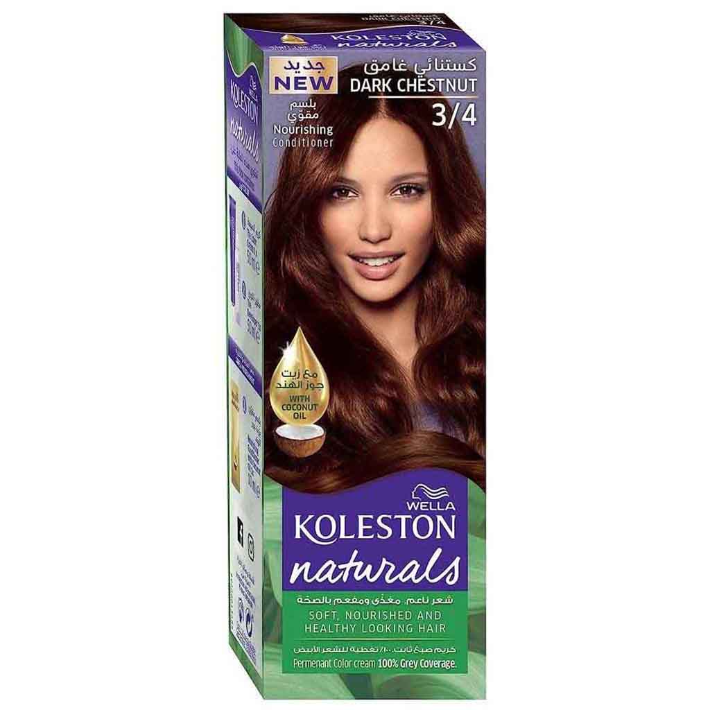 Koleston HC, Naturals 34 Hair Color, Permanent natural hair dye shade 34