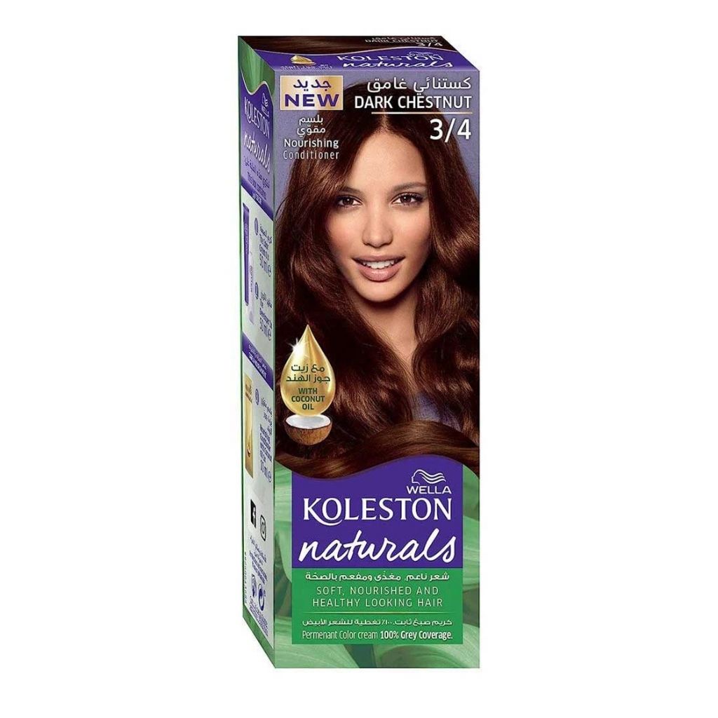 Koleston HC, Naturals 34 Hair Color, Permanent natural hair dye shade 34