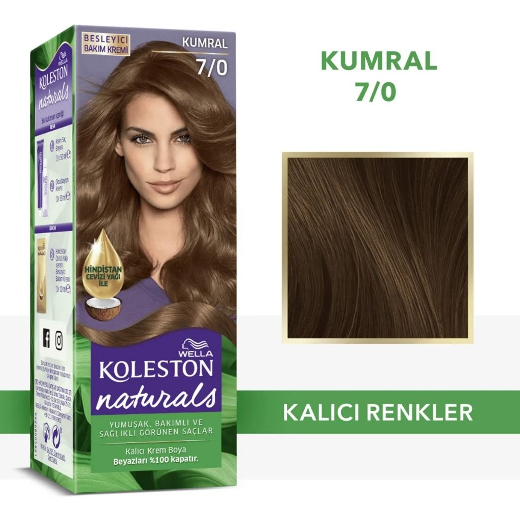 Koleston HC, Naturals Hair Color, Permanent natural shade hair dye