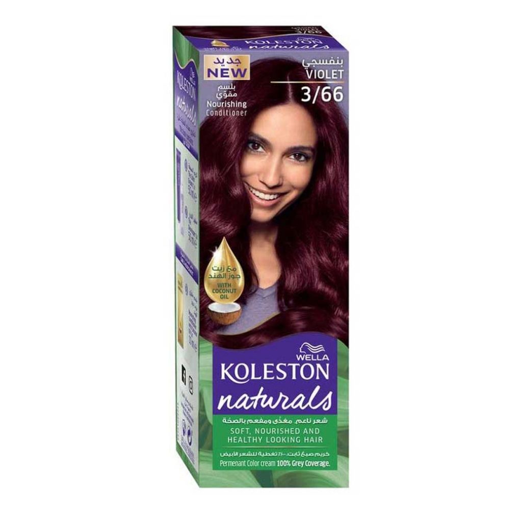 Koleston, Natural 366 Hair Color, Permanent natural hair dye shade 366