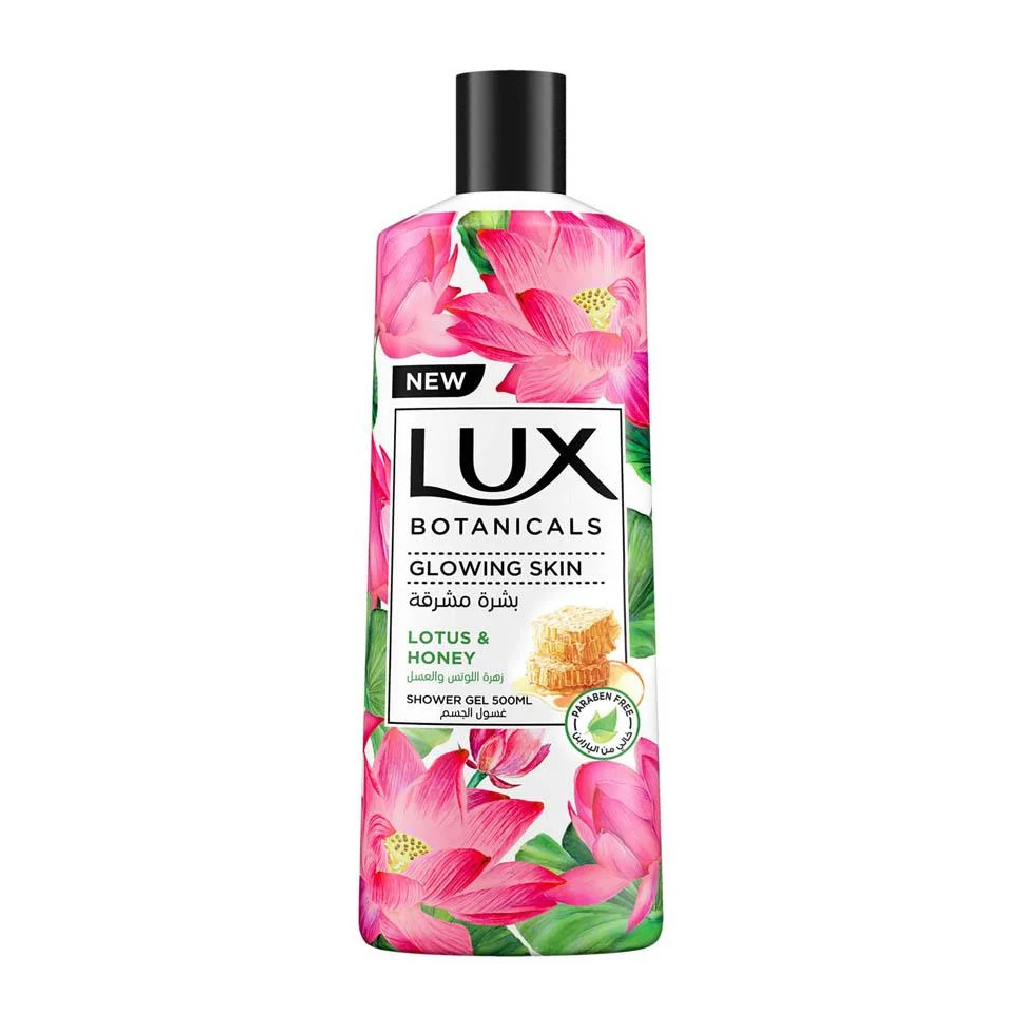 Lux, Smooth & Silky Lotus Honey Body Wash, Hydrating lotus and honey body wash, 500ml