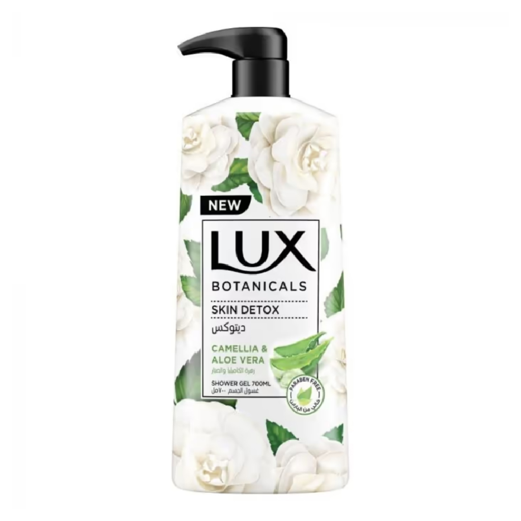 Lux, Smooth & Silky Aloe Vera Body Wash, Hydrating and gentle body wash with aloe vera, 700ml