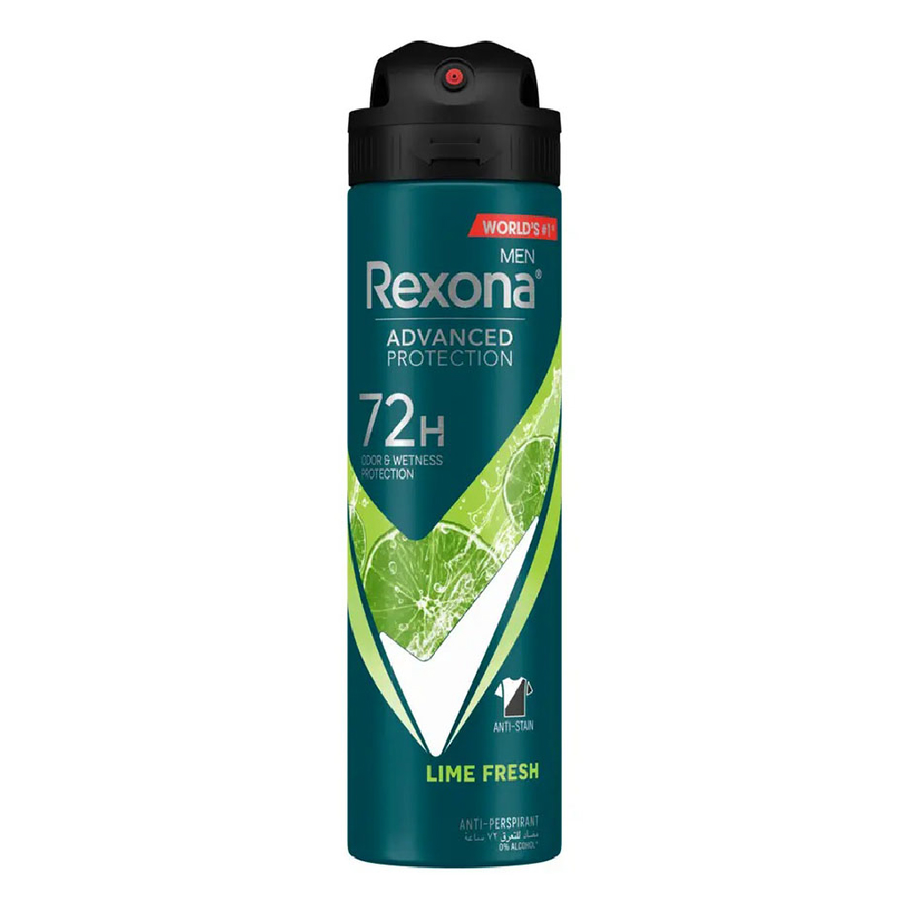 Rexona, Deodorant Spray Lime Fresh, Refreshing lime scented deodorant spray, 150ml