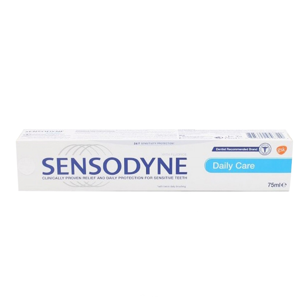 Sensodyne, Toothpaste Daily Care, Daily toothpaste for sensitive teeth, 75ml