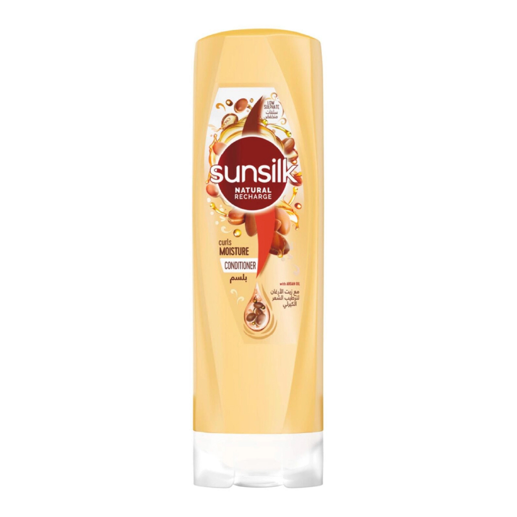 SUNSILK COND CURL MOIST 350ML