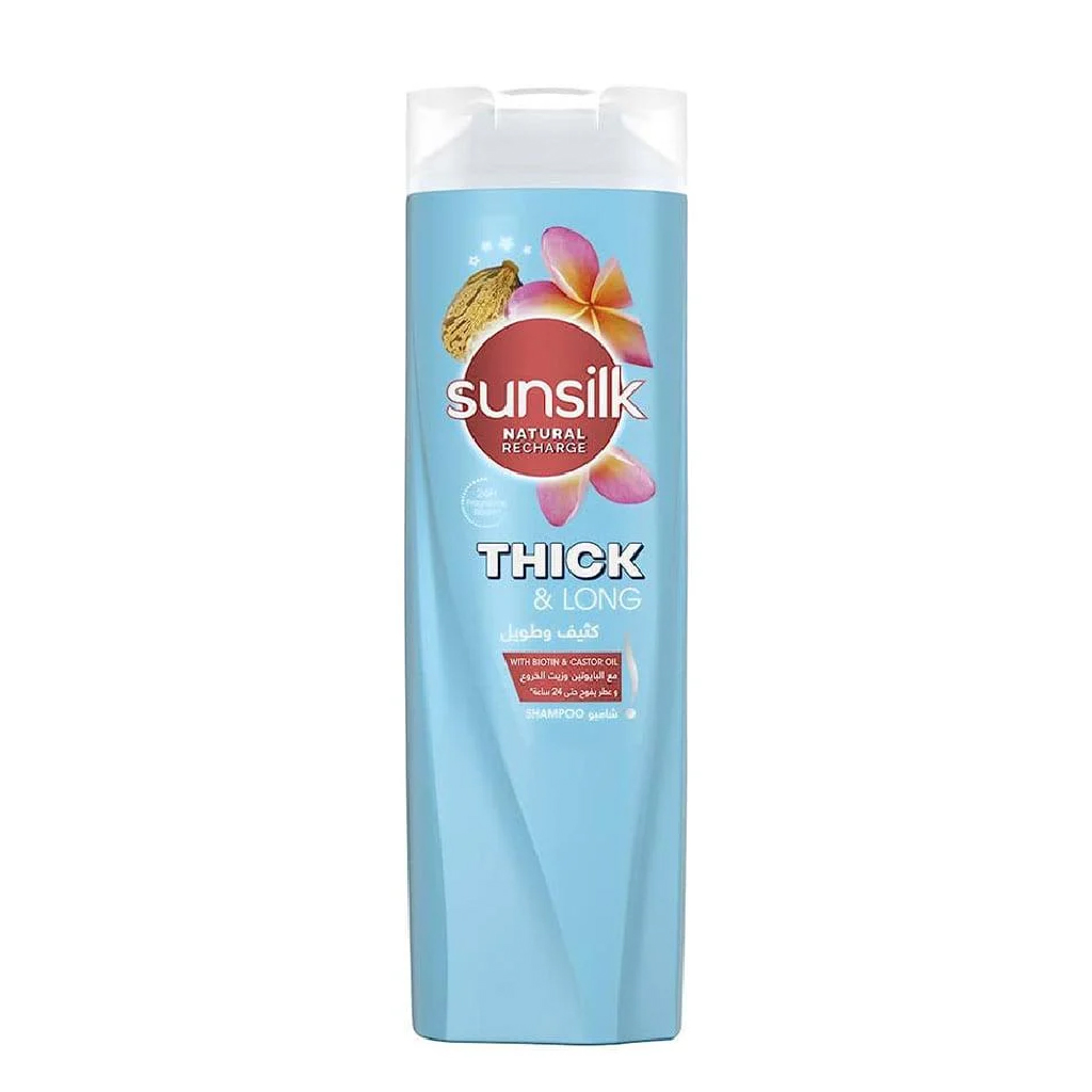 Sunsilk, Shampoo Thick & Long, Volumizing shampoo for thick hair, 400ml
