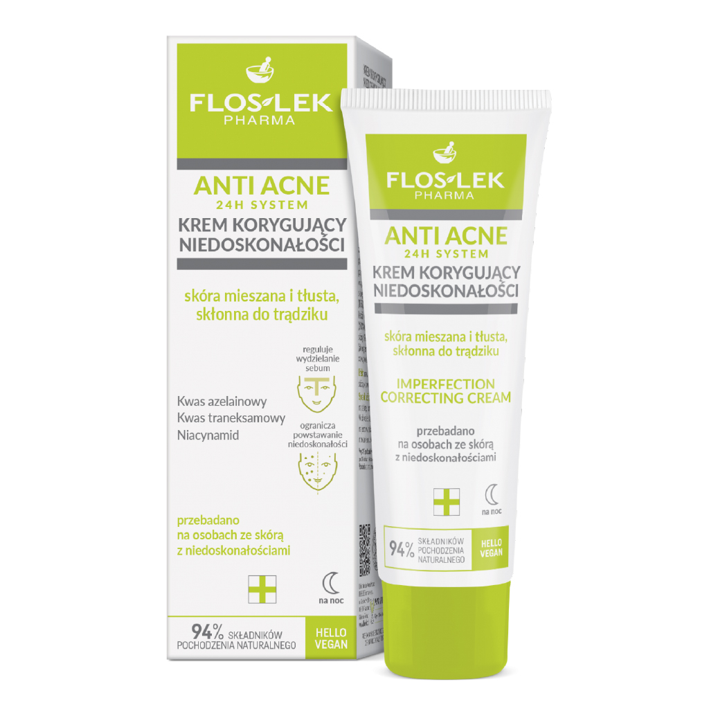Floslek Anti Acne Imperfection Correction Cream 50 ml (Targeted Blemish Treatment)