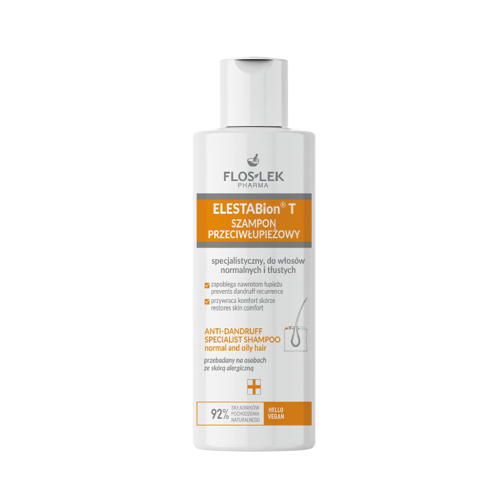 Floslek Elestabion T Anti-Dandruff Shampoo Normal & Oily 150 Ml  