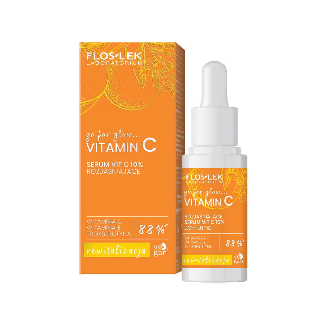 Floslek Go For Glow Serum Vit C 10% 30 Ml
