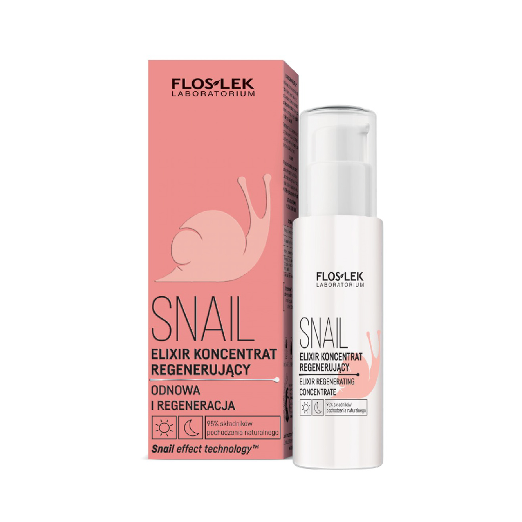 Floslek Snail Elixir Regenerating Concentrate Serum 30 Ml