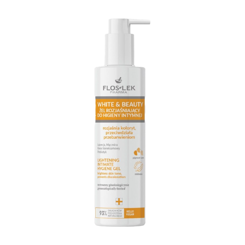 Floslek White & Beauty Lightening Intimate Hygiene Gel 225 Ml