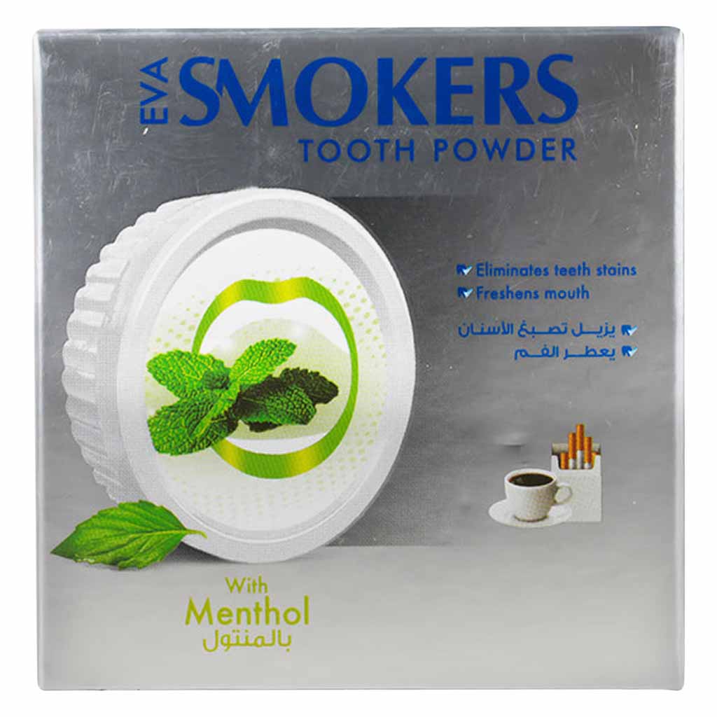 Eva Smokers Tooth Powder With Menthol 40g