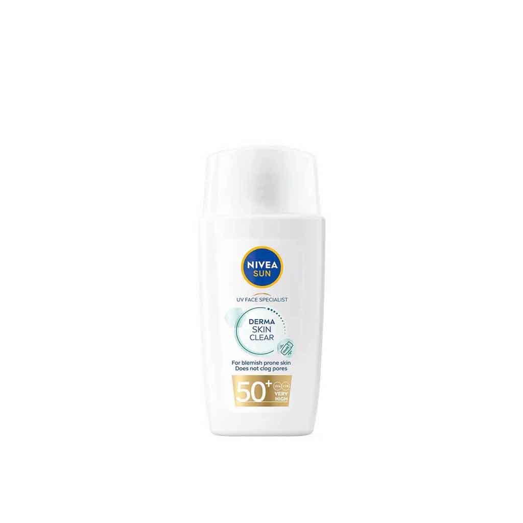 Nivea Sun Uv Derma Skin Clear Spf50+ 40ml