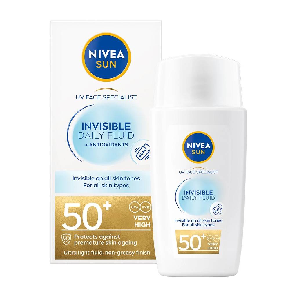 NIVEA SUN UV INVISBLE DAY FLUID SPF50+ 40ML