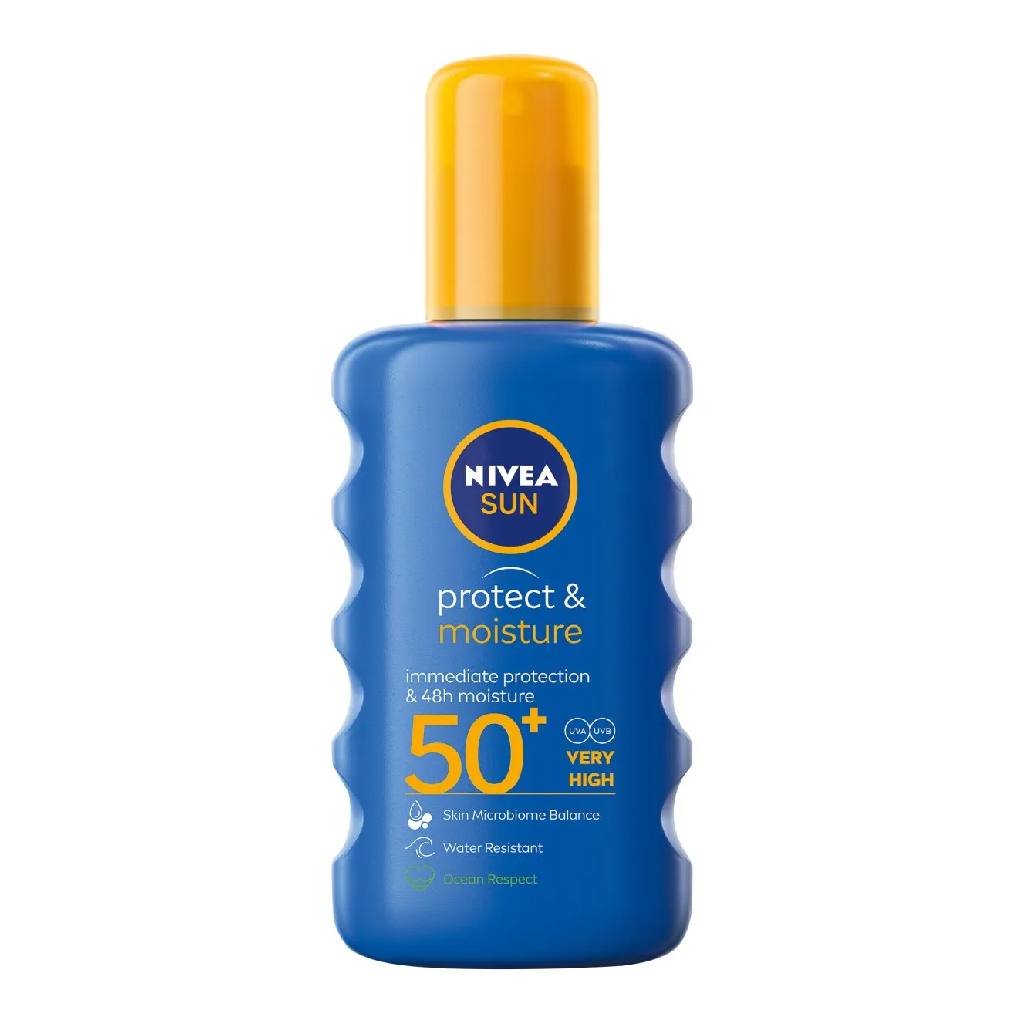 NIVEA SUN PROTECT & MOISTURE SPF50+ SPRAY 200ML
