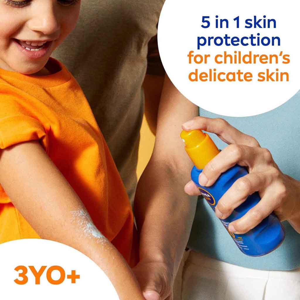 Nivea Sun Kids Moisturising Spray Spf50+ 200ml