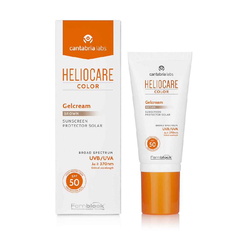 Helio, Color Gel Cream B, Color-enhancing gel cream for skin hydration, 50ml