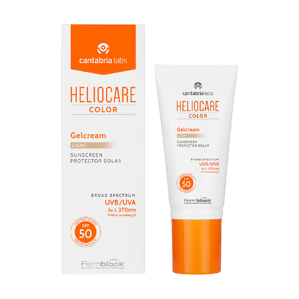 Helio Color, Gel Cream Light, Color enhancing gel cream for luminous skin, 50ml