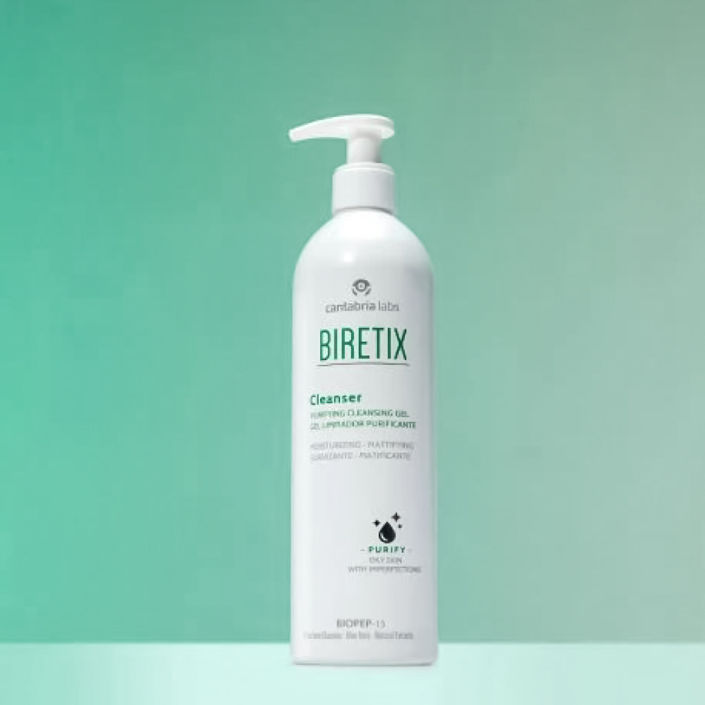 Biretix, Cleanser, Deep cleansing facial wash for acne-prone skin, 400ml