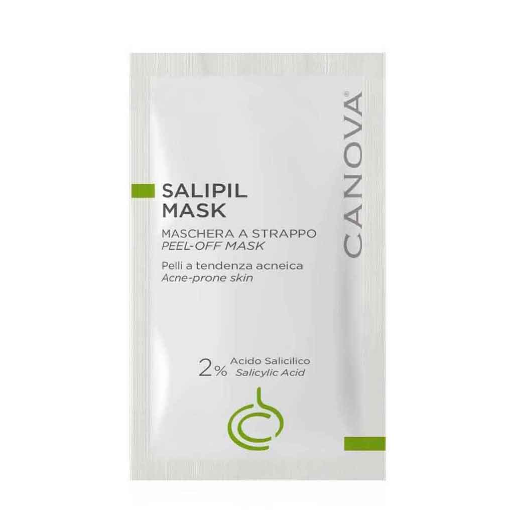 Canova, Salipil Peel-Off Mask, Purifying peel-off mask for oily and acne-prone skin, 10ml