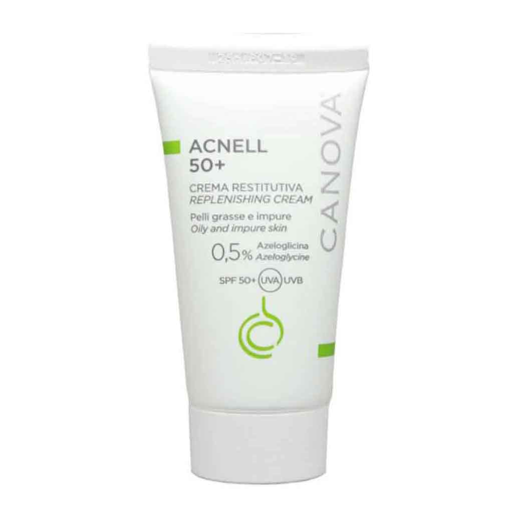 Canova, Acnell Replenishing Cream, Moisturizing cream for acne-prone skin, 50ml