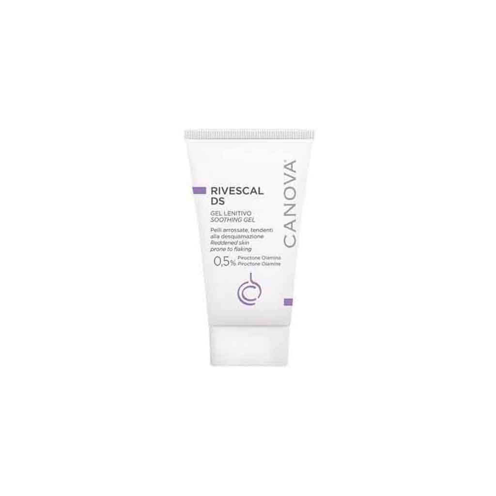 Canova, Rivescal DS Soothing Gel, Cooling gel for skin irritation relief, 50ml