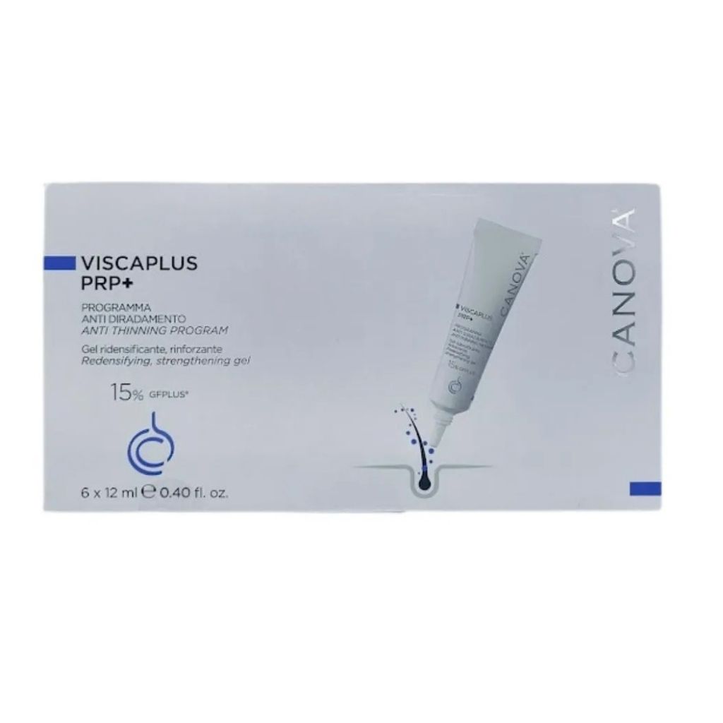 Canova, Viscaplus PRP+ Gel Lotion, Regenerating gel lotion for skin repair, 12ml