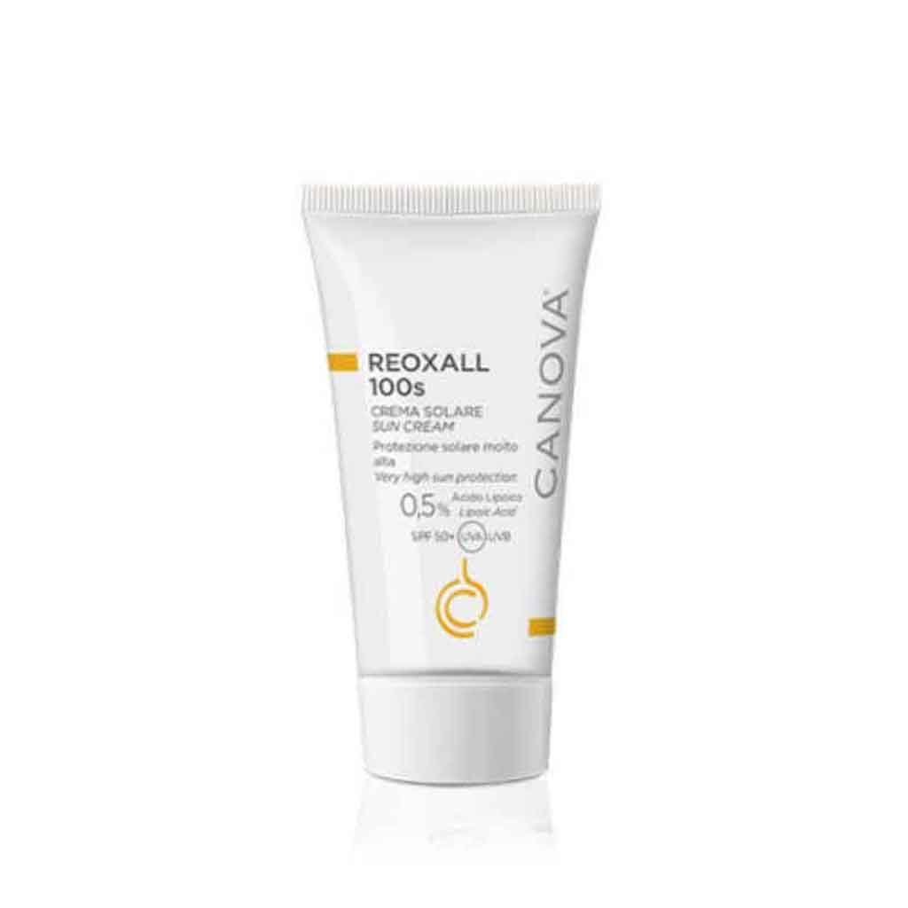 Canova, Reoxall 100S Sun Cream, High protection sun cream, 50ml