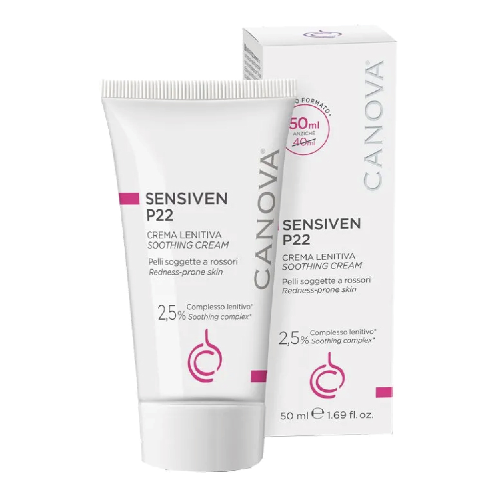 Canova, Sensiven P22 Soothing Cream, Soothing cream for sensitive and irritated skin, 50ml