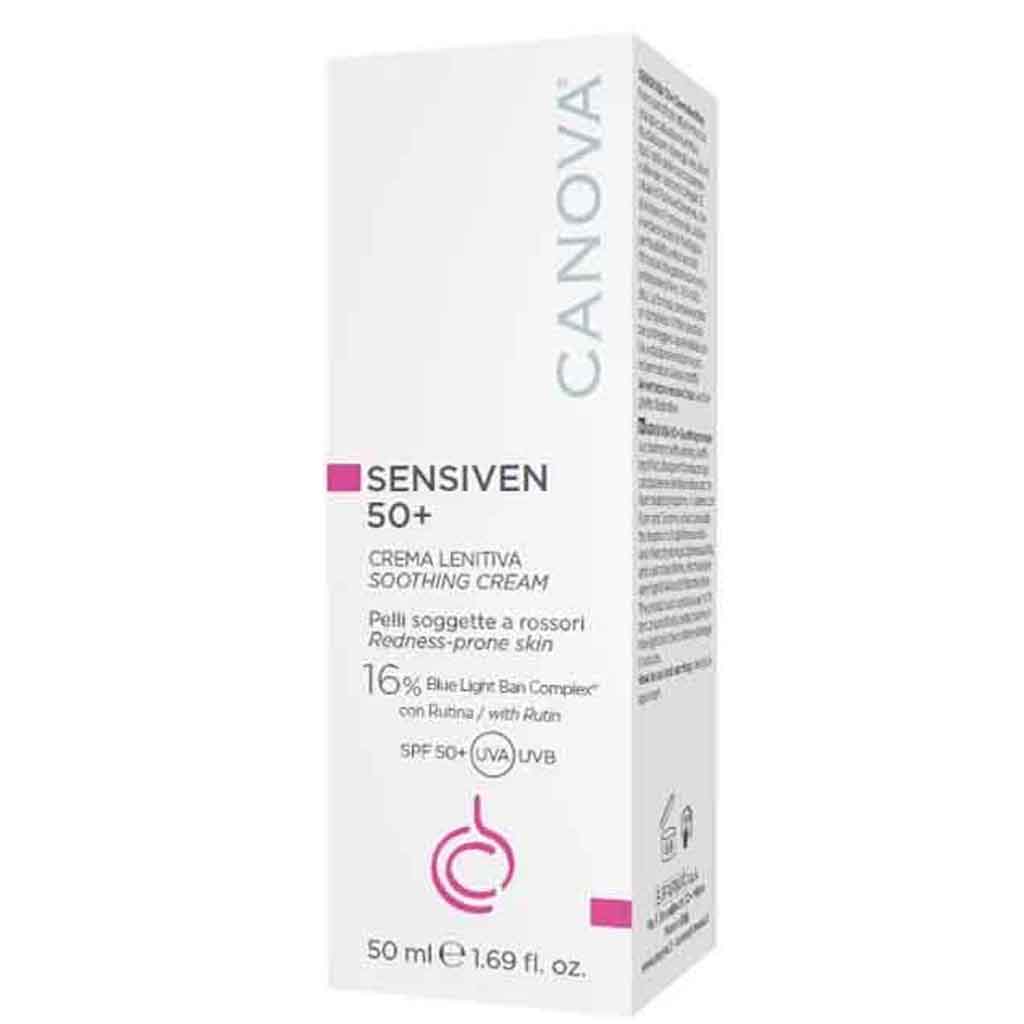 Canova, Sensiven 50+ Cream, High protection cream for sensitive skin, 50ml