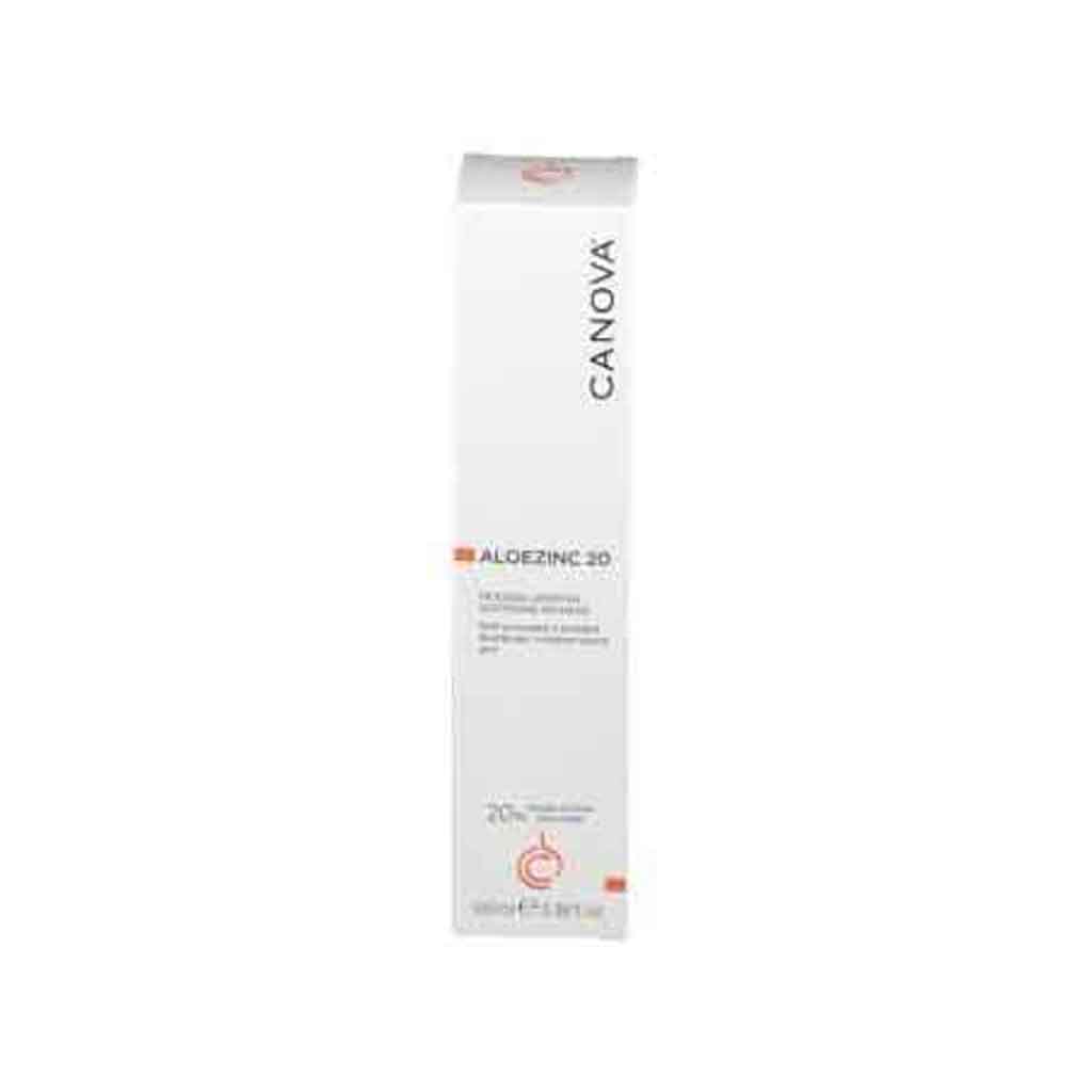 Canova, Aloezinc Soothing Cream, Soothing cream with aloe and zinc for irritated skin, 100ml