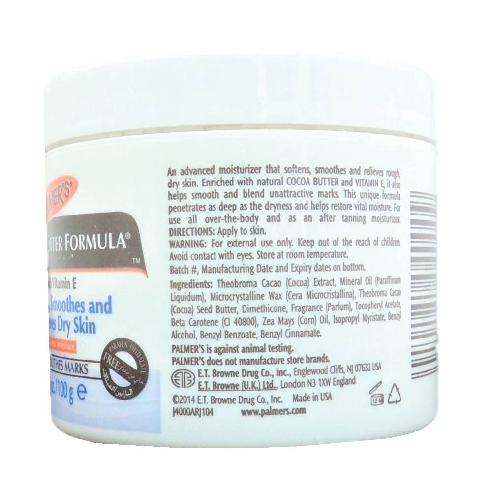 Palmers Cbf Cream Jar 3.5 Oz C.Butter S.Care