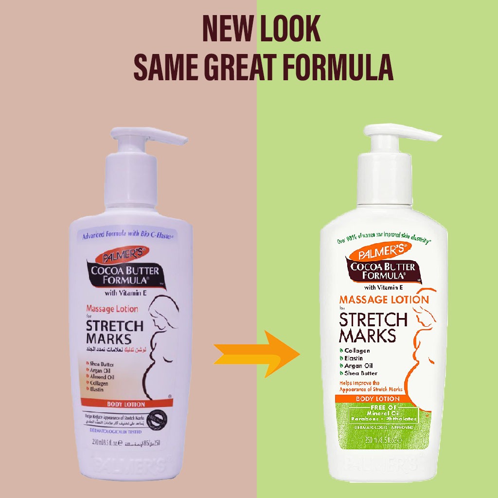 Palmers Cbf Masage Ltn S Mrk250 ml C.Butter S.Care