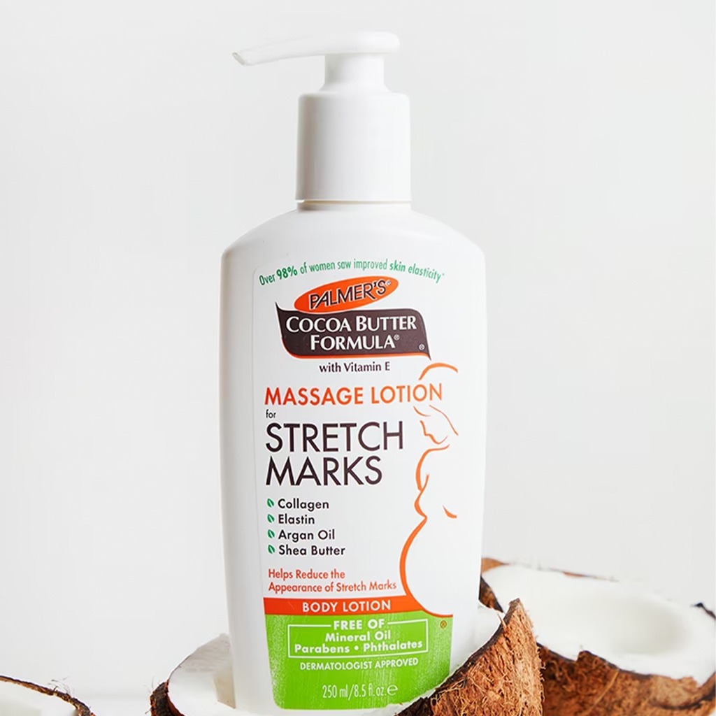 Palmers Cbf Masage Ltn S Mrk250 ml C.Butter S.Care