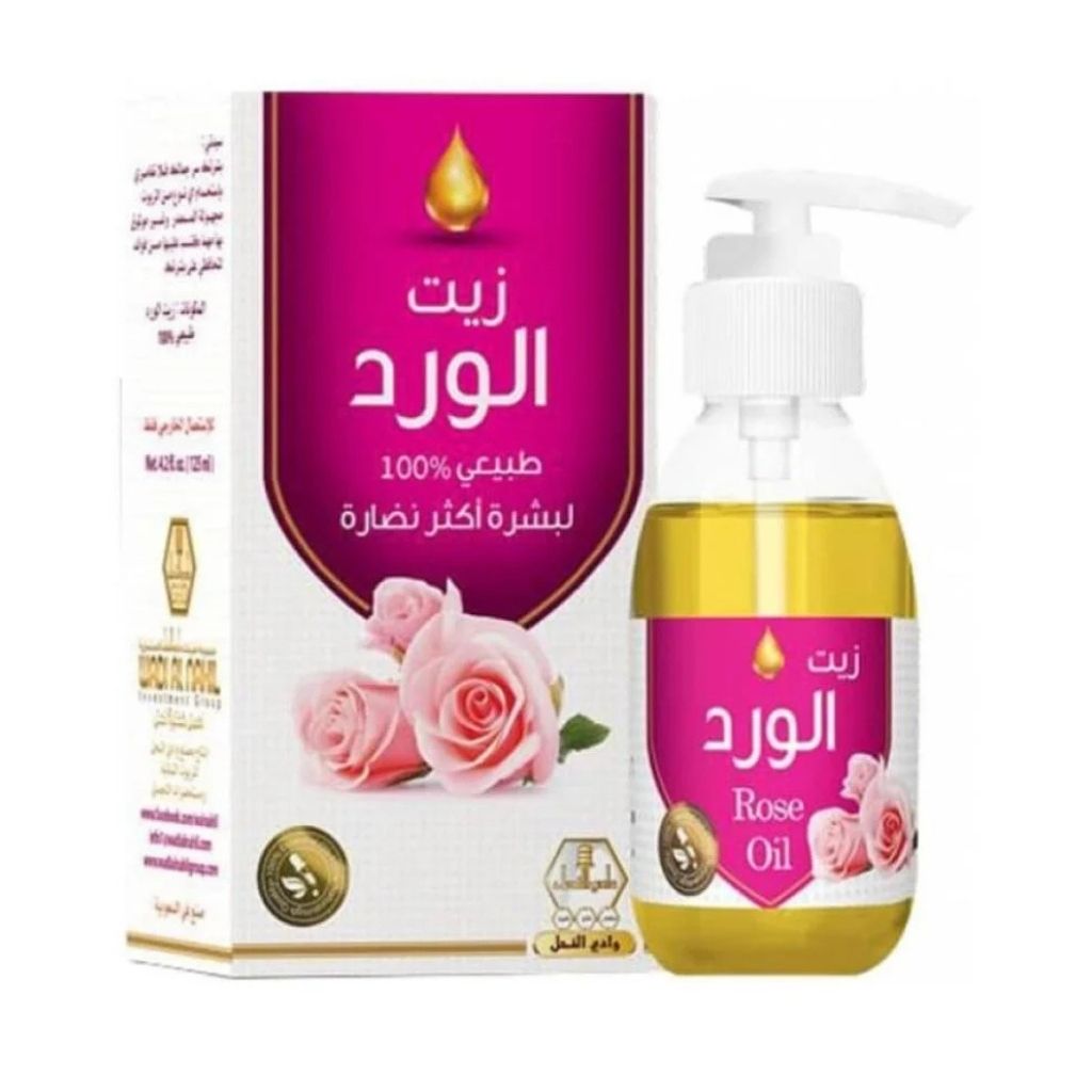 Wadi Alnahil, Rose Oil, Pure natural rose essential oil, 125ml