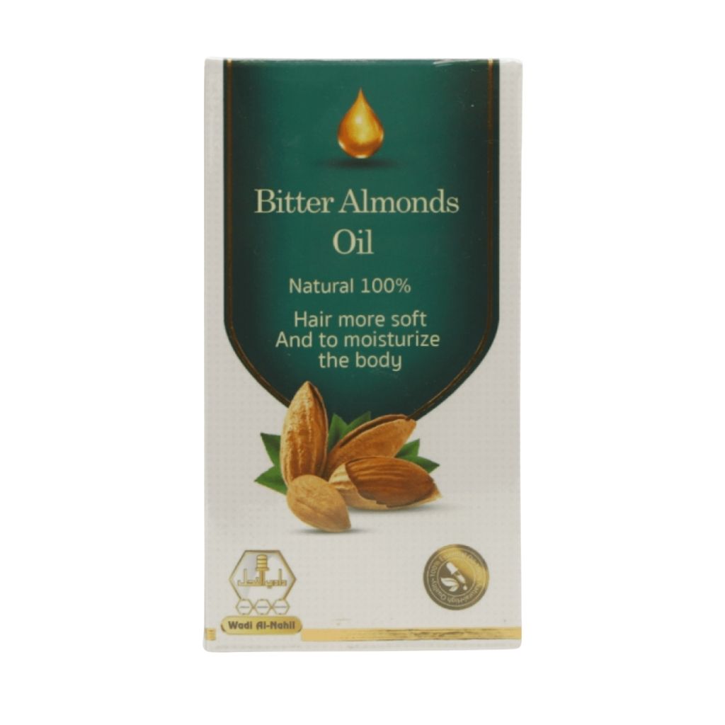 Wadi Alnahil, Almond Oil, Pure moisturizing oil for skin and hair, 125ml