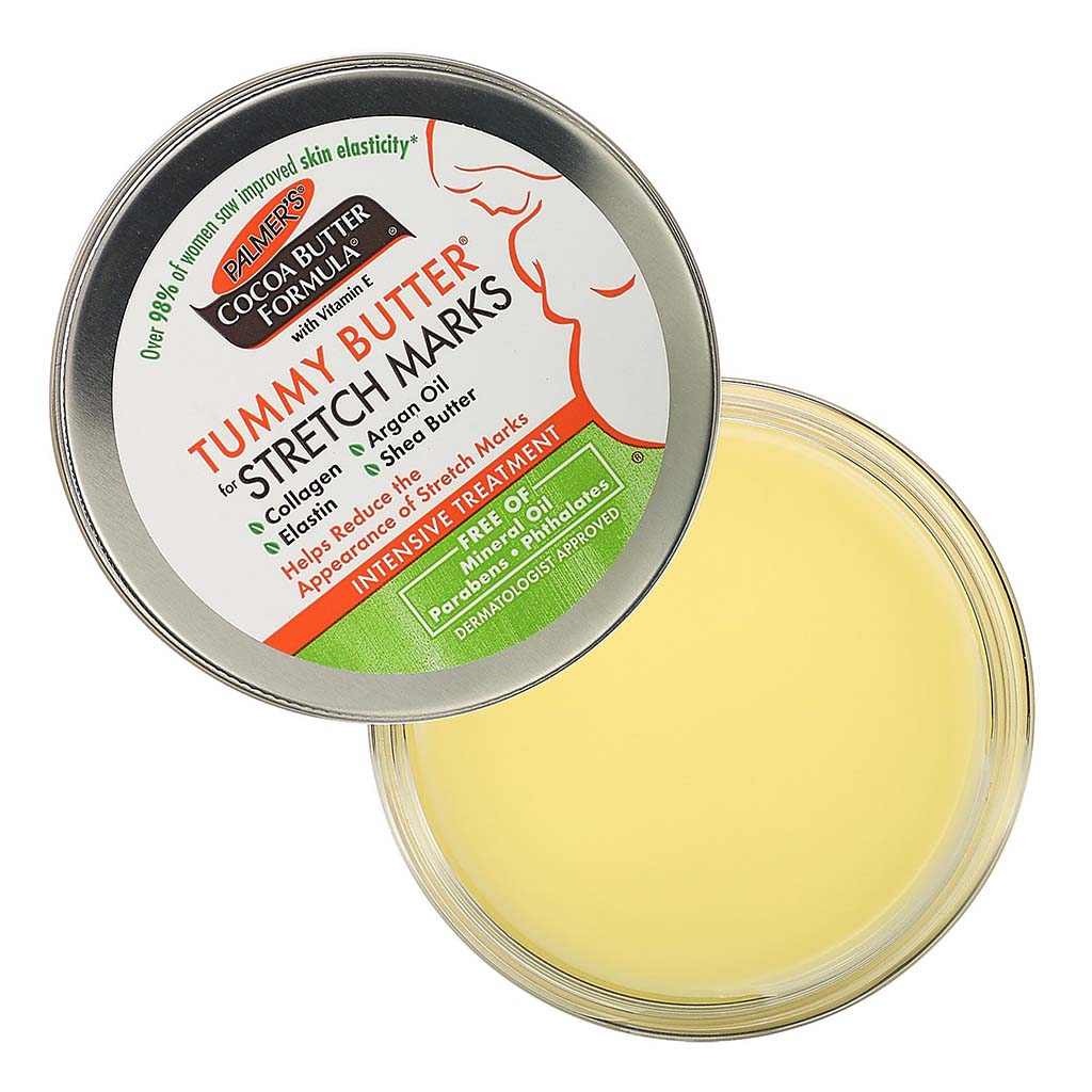 Palmers, Cocoa Butter Formula Tummy Butter, Nourishing stretch mark cream for skin care, 4.4 oz